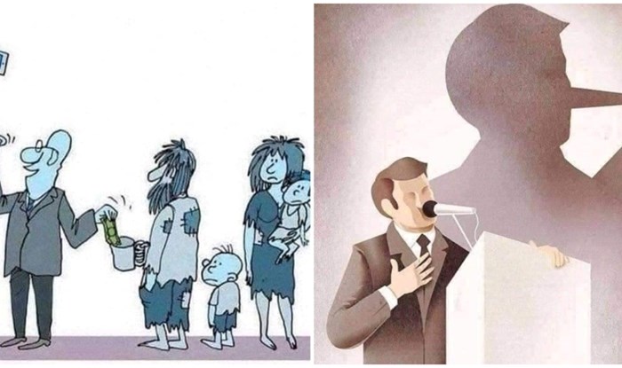 20+ potresnih ilustracija koje otkrivaju tužnu realnost današnjeg društva