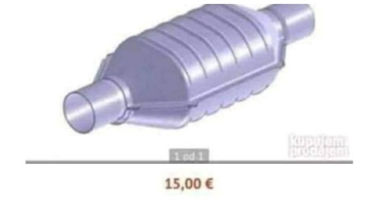 Oglas za katalizator hit je u regiji zbog nesvakidašnjeg opisa, morate vidjeti ovaj biser