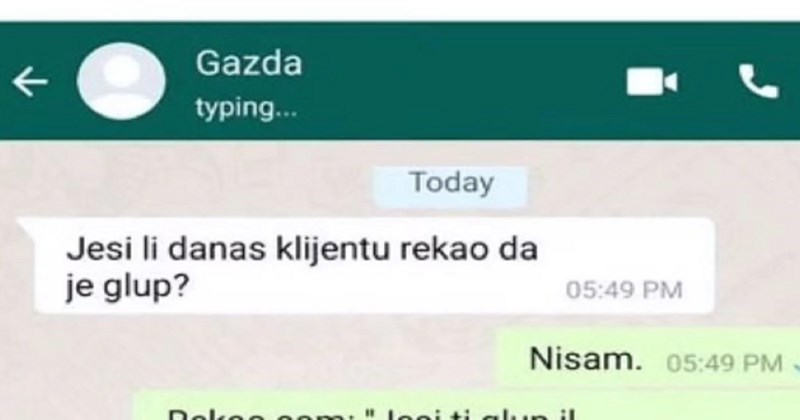 Šef je poludio kada je čuo što je radnik rekao klijentu, morate vidjeti njegovo urnebesno opravdanje