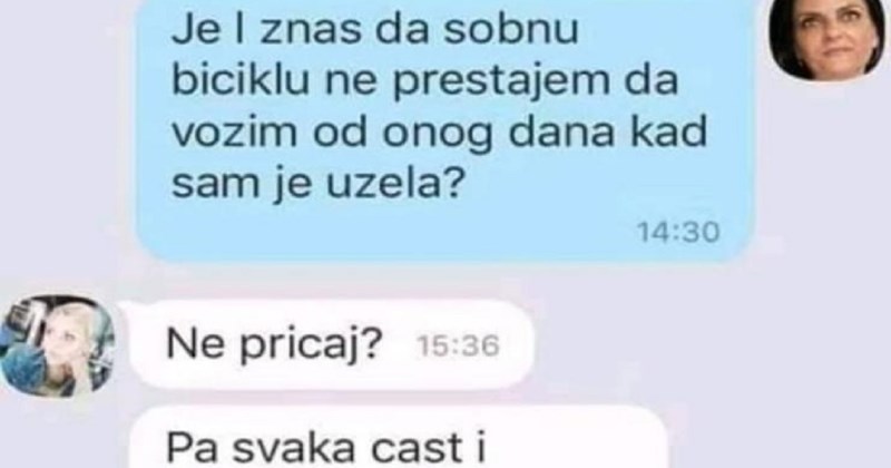 Dopisivanje prijateljica o sobnom biciklu nasmijalo je regiju, za sve je zaslužan iznenadni obrat