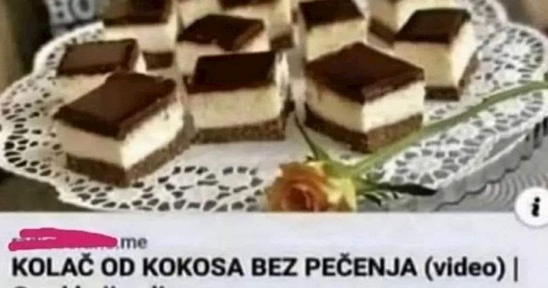 Naziv kolača zbunio je tipa, a njegov komentar do suza je nasmijao čitavu regiju. Morate vidjeti!