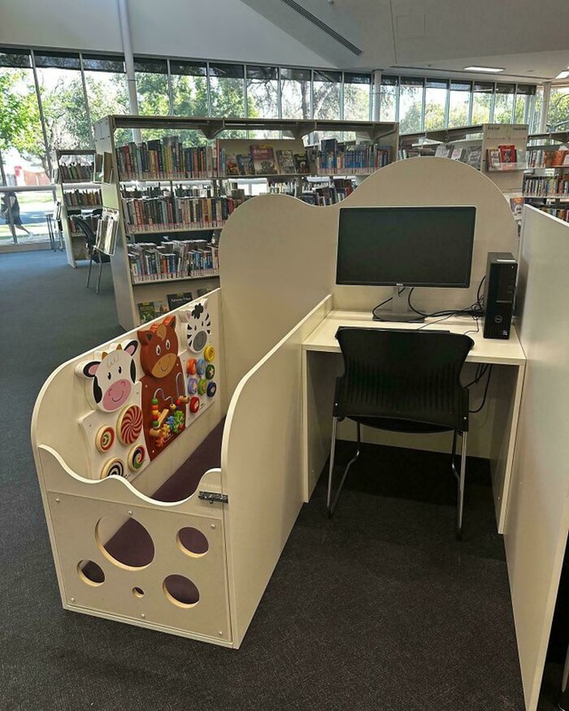 Knjižnica prilagođena roditeljima s malom djecom