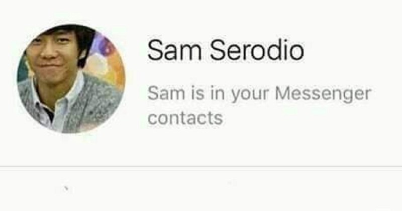Balkanac je na Fejsu naišao na tipa imena Sam Serodio, odmah mu je poslao poruku i postao hit