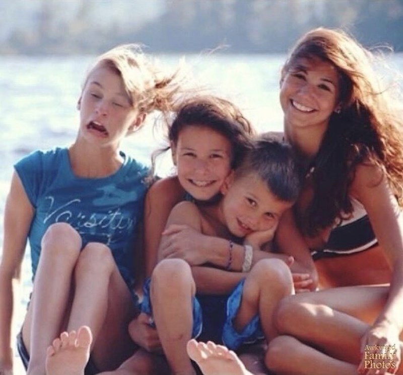 Idilična fotka, kao iz kataloga. I onda imate mene...