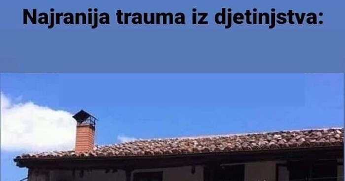 Fotka prikazuje najraniju traumu svakog pravog balkanskog djeteta. Apsolutno svi ćete se prepoznati!