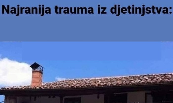 Fotka prikazuje najraniju traumu svakog pravog balkanskog djeteta. Apsolutno svi ćete se prepoznati!
