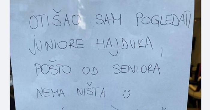 Frizerski salon u Splitu nasmijao je tisuće jednim detaljem na obavijesti na vratima, hit je!