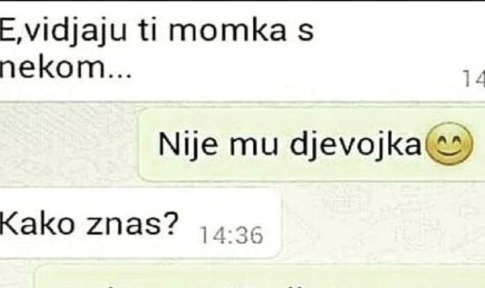 Cura je mislila da je dečko vara pa se bacila u istraživanje, epilog situacije je urnebesan