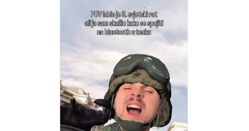 Gen Z se sprda sama sa sobom kako će se snaći ako budu trebali u rat, fore su urnebesne
