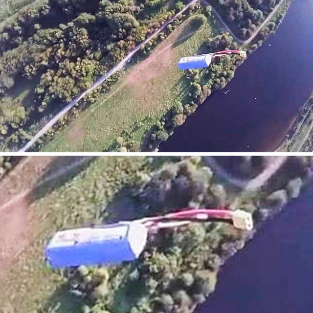 Moj dron je snimio svoj vlastiti raspad