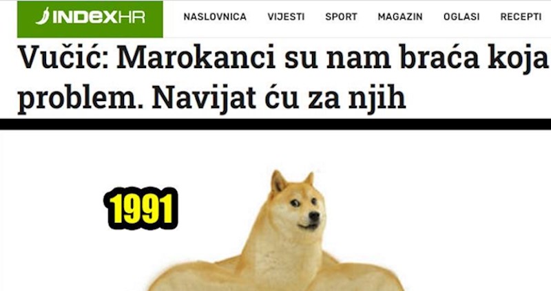 Nakon Vučićeve izjave u kojoj kaže da će navijati za Maroko, Fejsom se brzinom munje širi ova fora