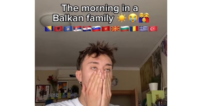 Urnebesni video o jutrima u balkanskim obiteljima lajkaju stotine tisuća na IG-u, totalno je pogođen