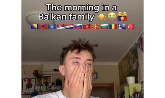 Urnebesni video o jutrima u balkanskim obiteljima lajkaju stotine tisuća na IG-u, totalno je pogođen