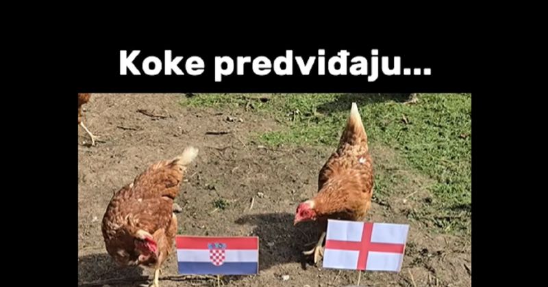 Urnebesno predviđanje rezultata današnje utakmice s Engleskom hit je na mrežama, morate vidjeti