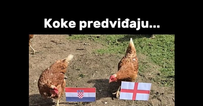Urnebesno predviđanje rezultata današnje utakmice s Engleskom hit je na mrežama, morate vidjeti