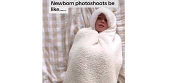 Na IG-u se sprdaju s bizarnim trendom umjetničkog fotografiranja beba, ovu snimku lajkaju milijuni