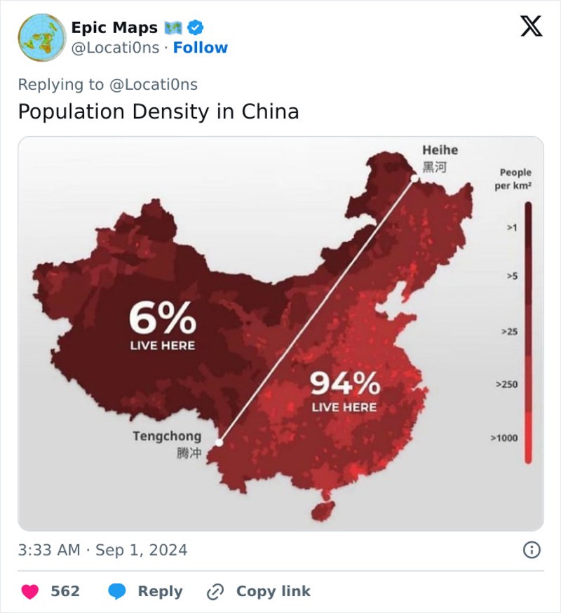 Ovakvo je stanje s populacijom u Kini: