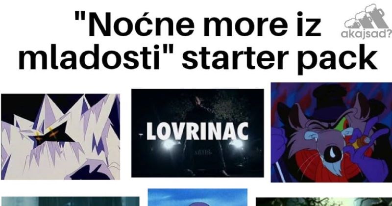 Fotka o noćnim morama mlađih generacija Hrvata hit je na Fejsu, mnogi će se pronaći u njoj