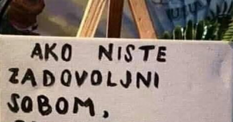 Motivacijska poruka gostima ovog kafića nasmijala je tisuće u regiji, morate vidjeti