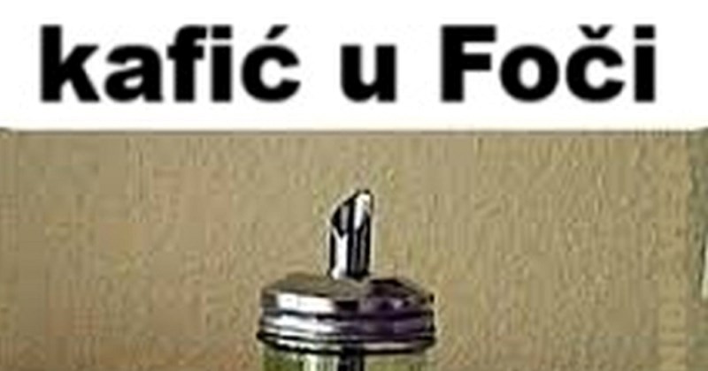 Ovih dana jedan kafić u Foči glavni je hit među Balkancima na Fejsu, fora je genijalna