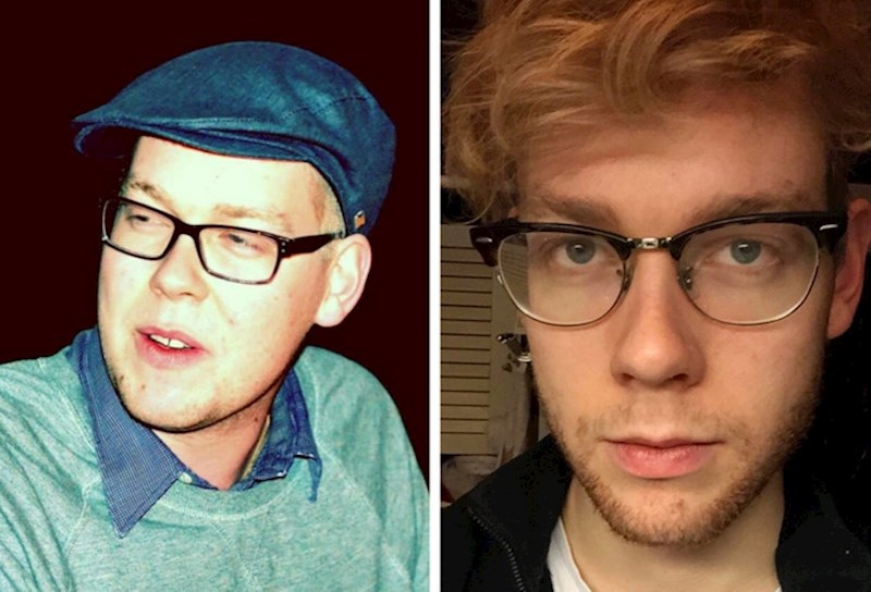 "Samo tri godine razlike između ovih slika, a čini mi se kao da je najmanje deset"