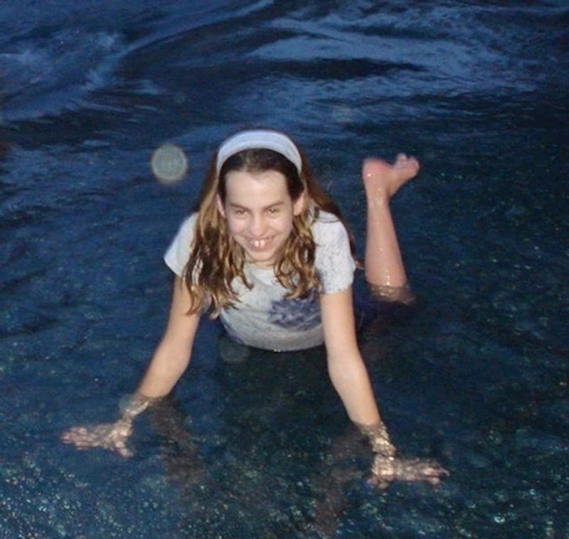 4. "Slikala me frendica i nazvali smo fotku demon iz vode..."