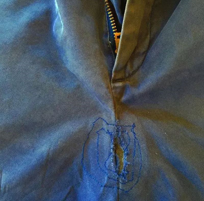 3. "Išla mi je zakrpati rupu na hlačama pa je napravila još veću rupu."