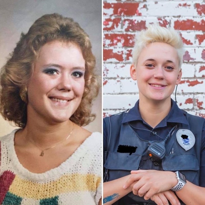 7. "Moja mama kad je imala 21 godinu i ja s 27 godina - iste smo!"