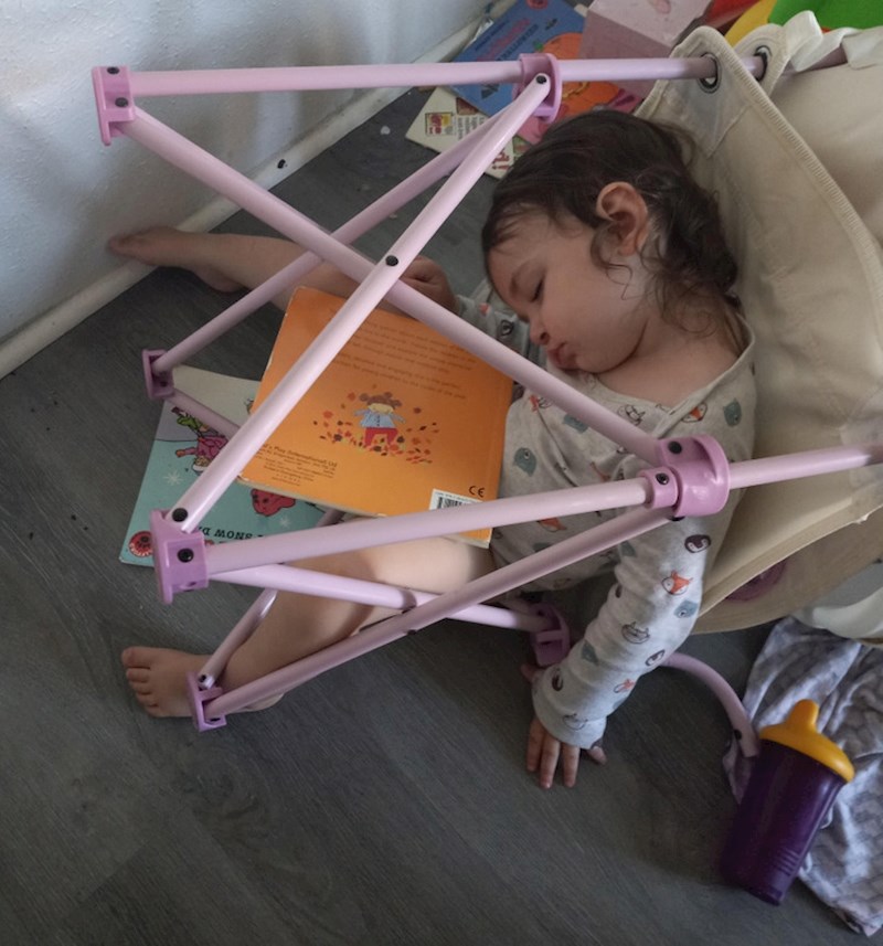 4. "Bila je previše tiha pa sam otišla provjeriti što radi"