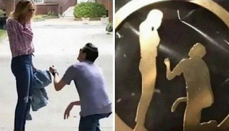 Naručio je grafiku prošnje i poželio to pokloniti zaručnici. Ipak nije