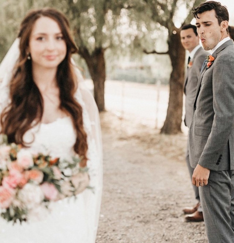 4. Ovakvu reakciju zaslužuje svaka mladenka