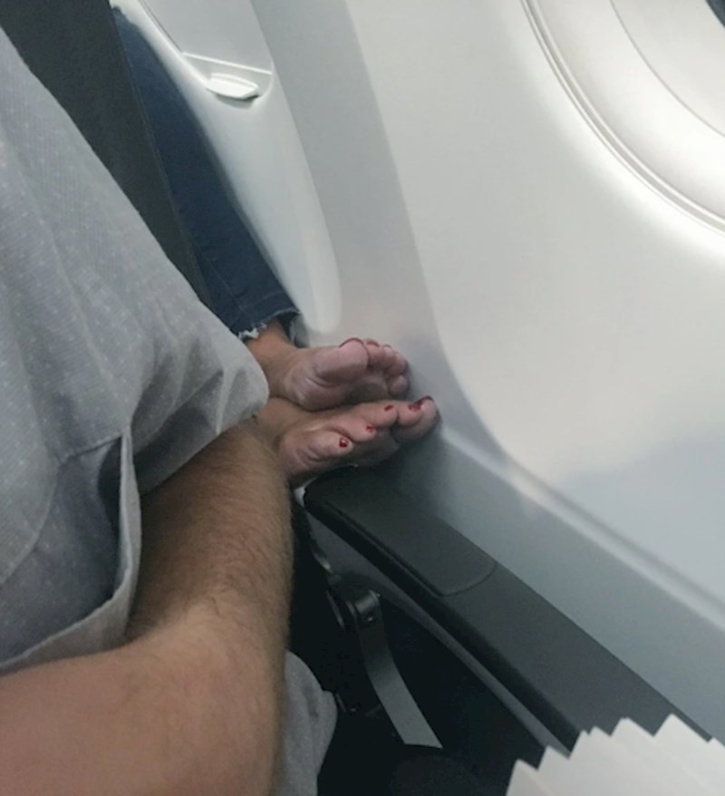 13. "Ovaki ljudi koji mi pokvare svaki let avionom."