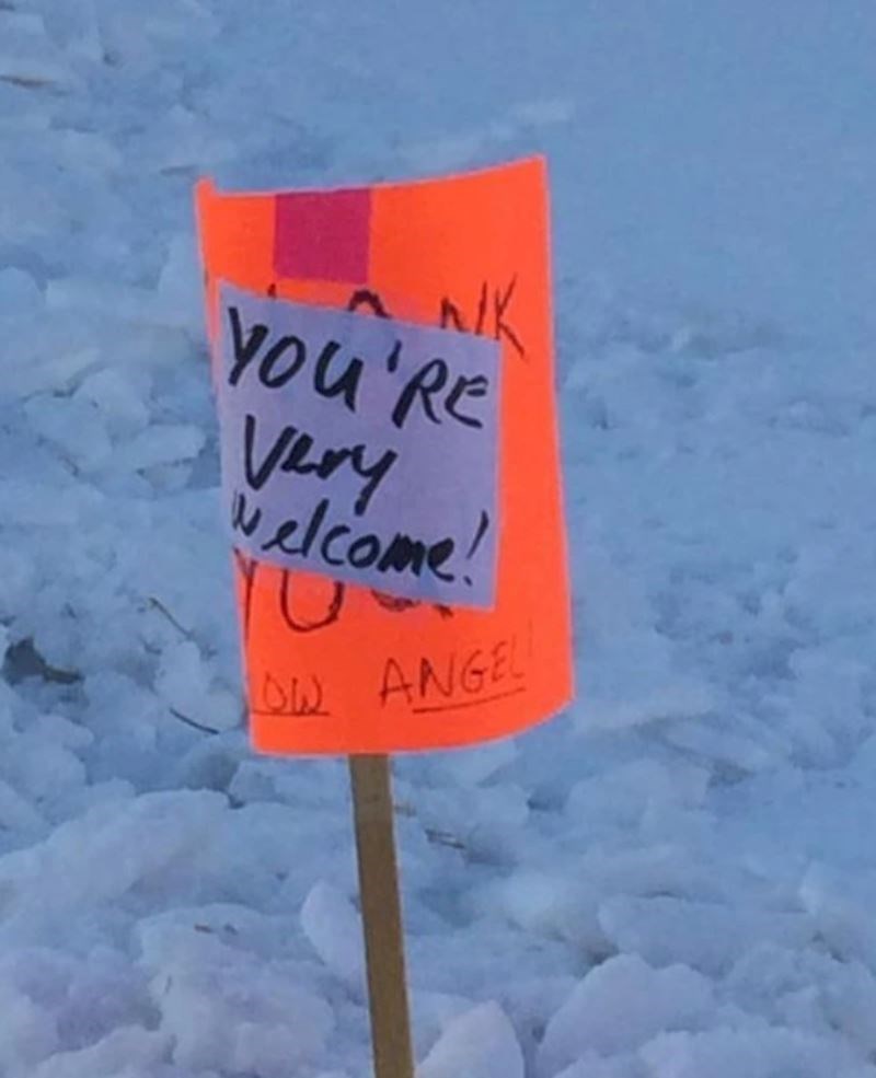 "Kad sam se oporavljao od operacije nisam mogao čistiti prilaz pa je to za mene radio susjed. Ostavio sam poruku za zahvalu, a onda me dočekao predivan odgovor"