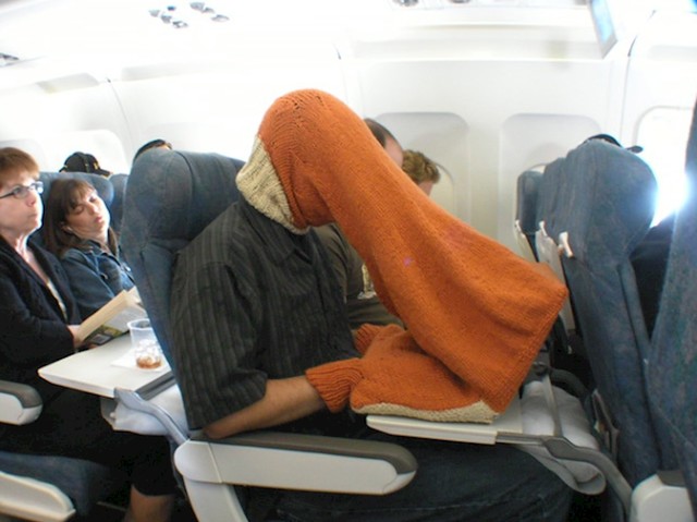 Ono kad želiš potpunu privatnost u avionu, ali nemaš za prvi razred