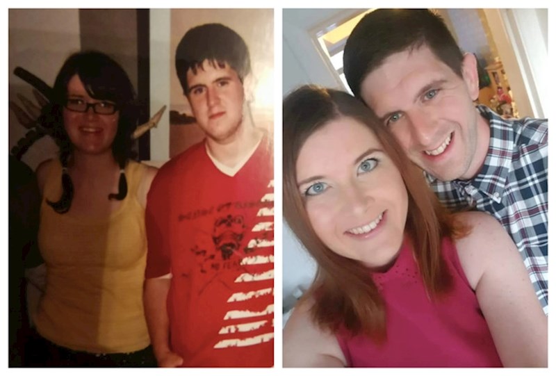 "Moja žena i ja kad smo imali 17 godina i sad kad smo već jedno desetljeće u braku"