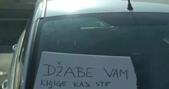 Netko je otišao na Interliber i blokirao ulaz u radionicu, radnici vozaču ostavili znakovitu poruku