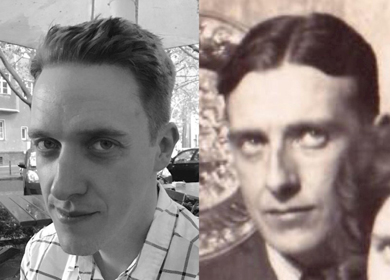 "Pronašao sam djedovu sliku iz sredine 1930-ih. Nisam dosad imao pojma koliko sam mu sličan"