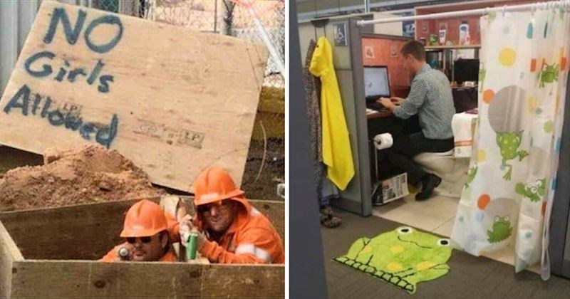 15 ljudi kojima definitivno nikad nije dosadno na poslu, pogledajte smiješne fotke