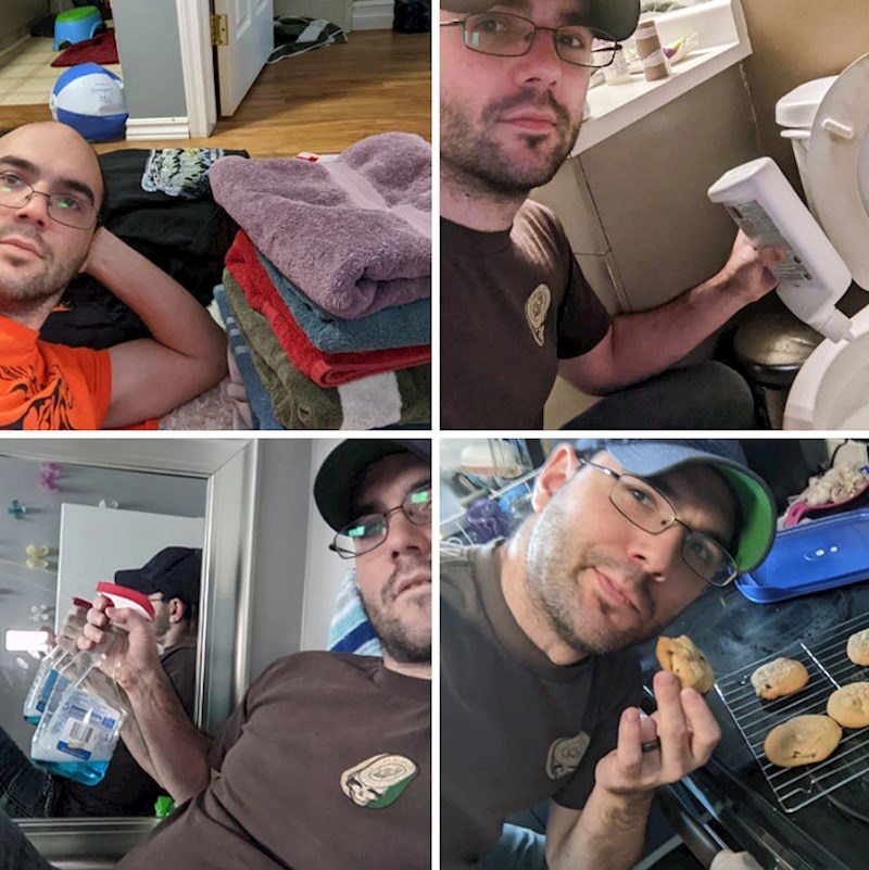 7. "Otišla je na odmor pa sam joj poslao svoje "sexy" slike da vidi što ju čeka doma"