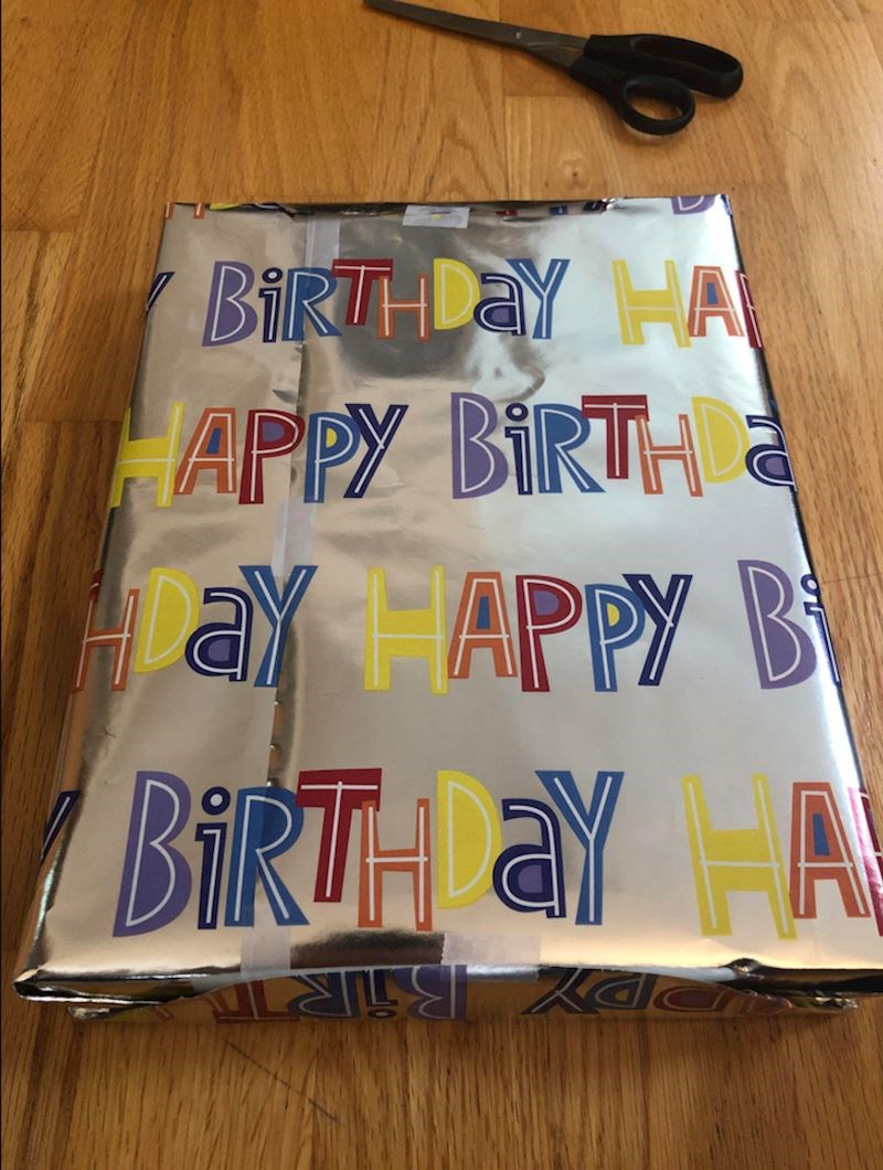 9. Savršeno omotan rođendanski poklon - to volimo!