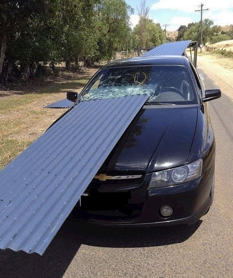 3. "Ovo je bilo za dlaku."