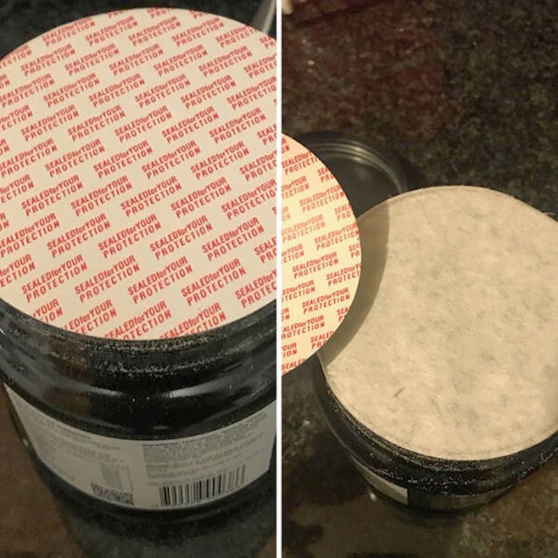 1. Kad otvaramo staklenku i ne uspijemo u jednom potezu skinuti zaštitni poklopac.