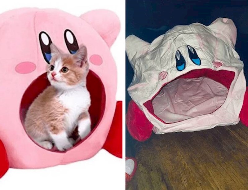 3. Kućica za mačku koju su naručili i ona koju su dobili