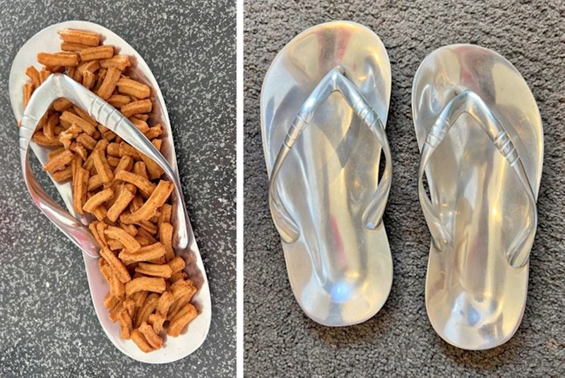 10. Metalni tanjuri u obliku japanki