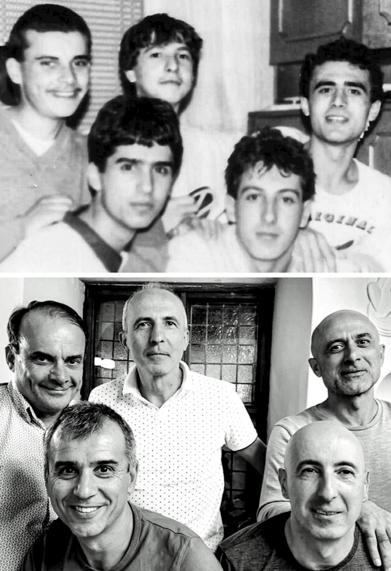 "Moji najbolji prijatelji i ja - 1985. i 2022."