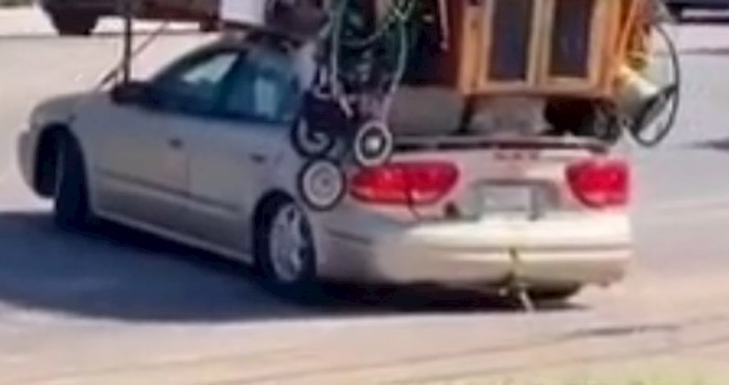 Ljudi nisu sigurni dive li se ili zgražaju zbog onoga što je učinio vozač ovog auta, video je hit