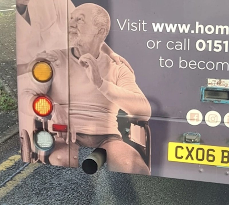 1. Užasno pozicionirana reklama...