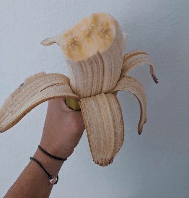 Ova osoba je osvojila banana jackpot.