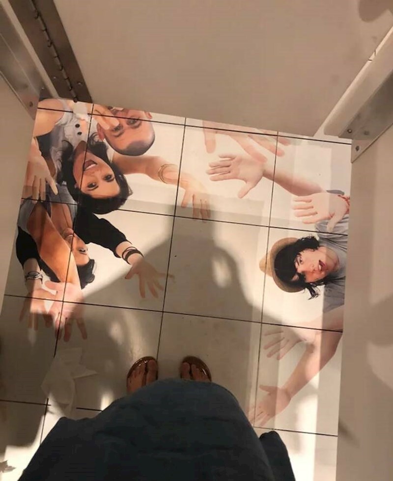 20. Tko ne bi poželio ovakve pločice u wc-u?