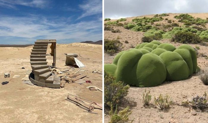 15 neobičnih i intrigantnih prizora na koje su ljudi naišli u pustinji